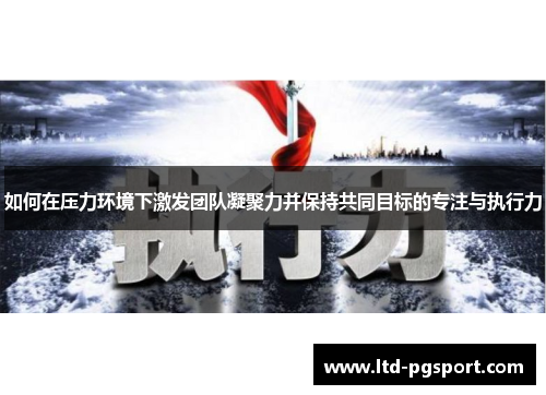 如何在压力环境下激发团队凝聚力并保持共同目标的专注与执行力