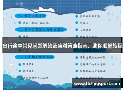 出行途中常见问题解答及应对策略指南，助你顺畅旅程