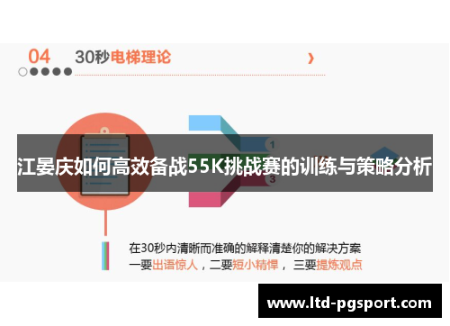 江晏庆如何高效备战55K挑战赛的训练与策略分析
